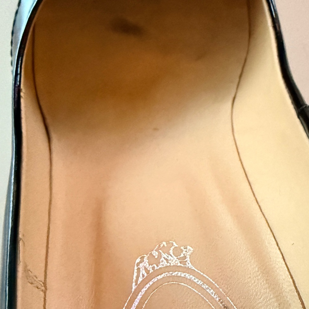 Tod’s Tassel Patent Pumps Size 37.5 US 7.5 - Picture 9 of 14